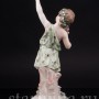 Фарфоровая статуэтка Аллегория весны, малыш с бабочкой, Dressel, Kister & Cie, Германия, нач. 20 в.