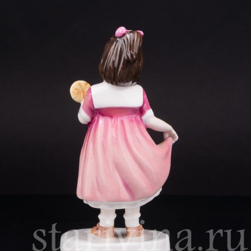 Фигурка из фарфора Девочка с леденцом, Royal Doulton, Великобритания, 1994 г.