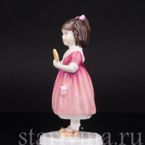 Фигурка из фарфора Девочка с леденцом, Royal Doulton, Великобритания, 1994 г.
