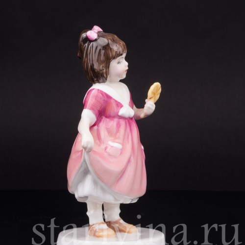 Фигурка из фарфора Девочка с леденцом, Royal Doulton, Великобритания, 1994 г.