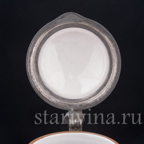 Старинный пивной Кувшин с гербом, 3.3 л, Villeroy & Boch, Германия, 1895 г.