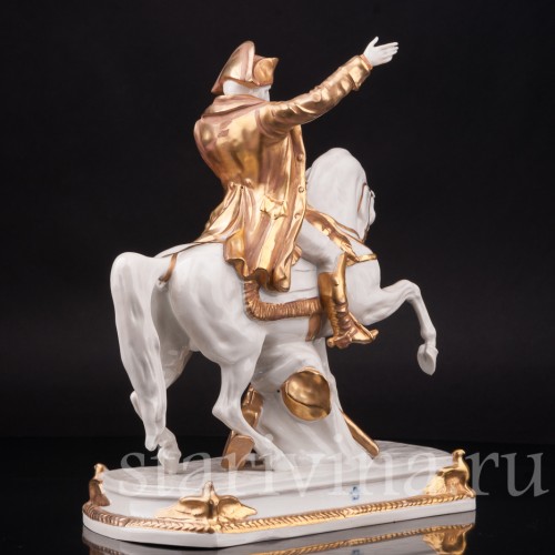 Фарфоровая композиция Памятник Наполеону в Шербурге, Scheibe-Alsbach, Германия, пер. пол. 20 в.