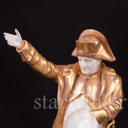 Фарфоровая композиция Памятник Наполеону в Шербурге, Scheibe-Alsbach, Германия, пер. пол. 20 в.