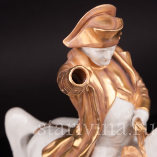 Фарфоровая композиция Памятник Наполеону в Шербурге, Scheibe-Alsbach, Германия, пер. пол. 20 в.