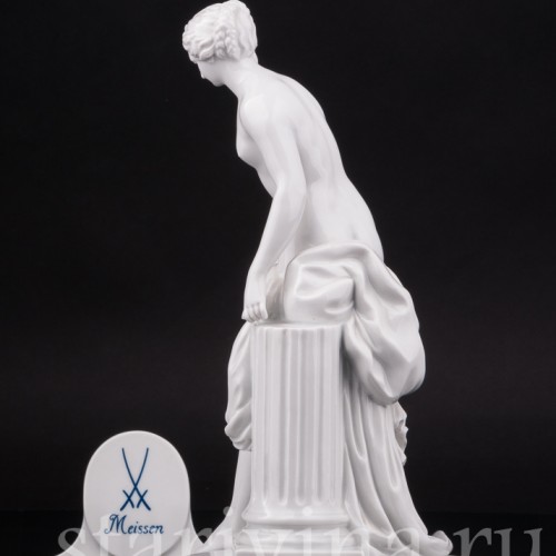 Фарфоровая статуэтка Купальщица, Meissen, Германия, 1959 г.