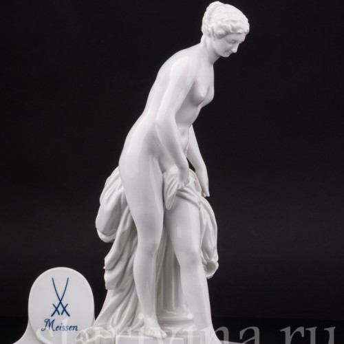 Фарфоровая статуэтка Купальщица, Meissen, Германия, 1959 г.
