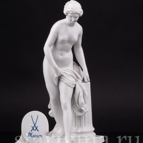 Фарфоровая статуэтка Купальщица, Meissen, Германия, 1959 г.