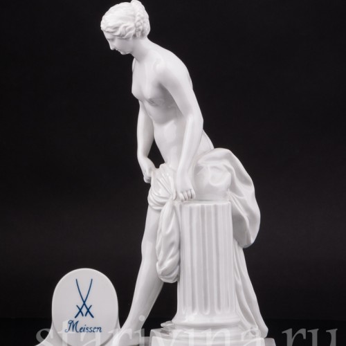 Фарфоровая статуэтка Купальщица, Meissen, Германия, 1959 г.