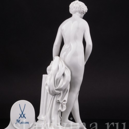 Фарфоровая статуэтка Купальщица, Meissen, Германия, 1959 г.