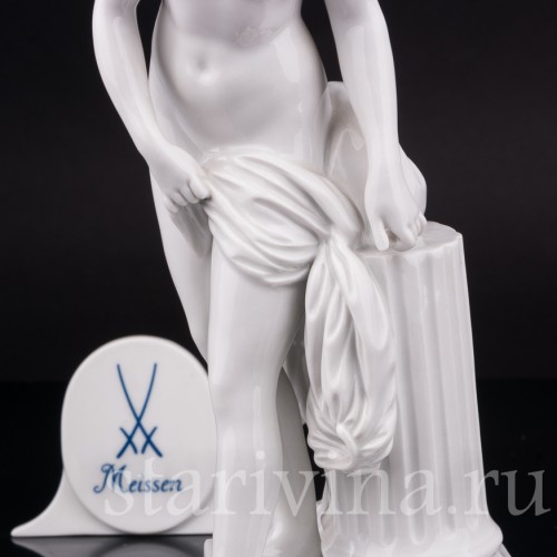 Фарфоровая статуэтка Купальщица, Meissen, Германия, 1959 г.