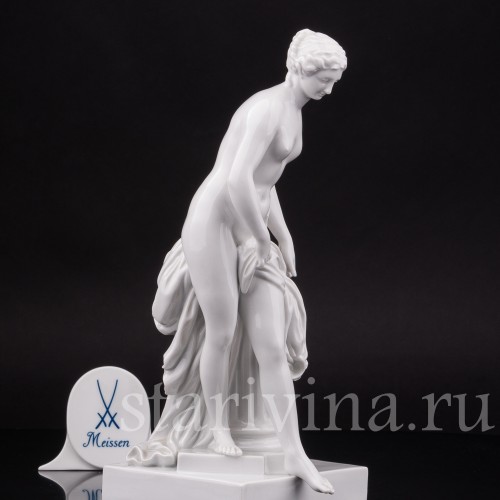 Фарфоровая статуэтка Купальщица, Meissen, Германия, 1959 г.