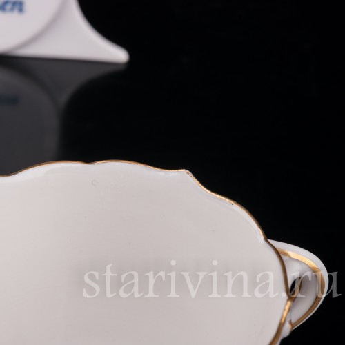 Уценненная фарфоровая Кофейная чашка, Meissen, Германия, вт. пол. 20 в.