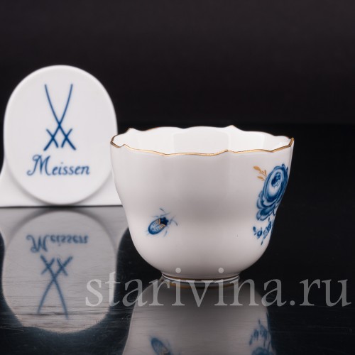 Уценненная фарфоровая Кофейная чашка, Meissen, Германия, вт. пол. 20 в.
