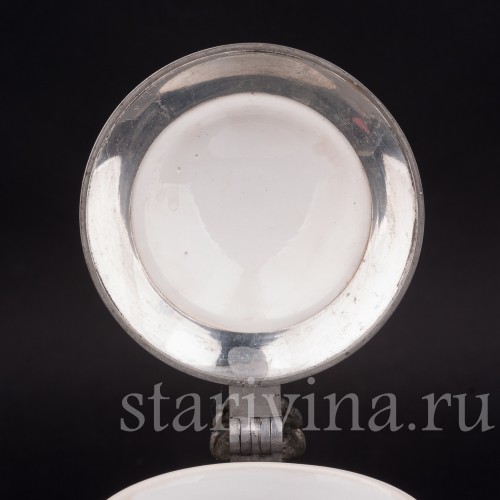 Старинная пивная кружка Музыкант и воины, 1/2 л, Villeroy & Boch, Германия, 1894 г.