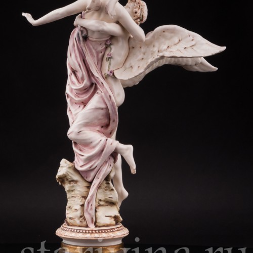 Фарфоровая композиция Амур и Психея, Австрия, нач. 20 века.