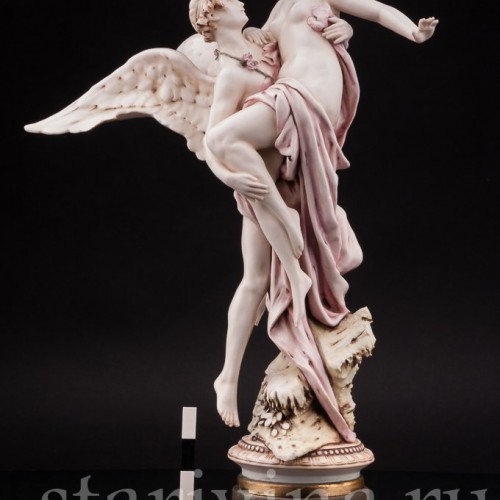 Фарфоровая композиция Амур и Психея, Австрия, нач. 20 века.