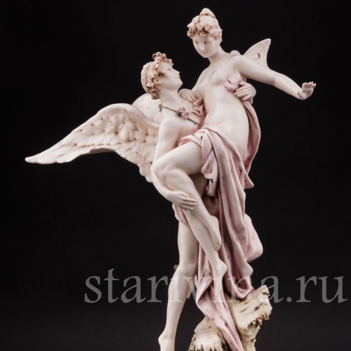 Фарфоровая композиция Амур и Психея, Австрия, нач. 20 века.