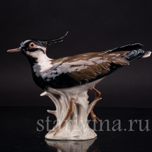 Фигурка птицы из фарфора Чибис, Goebel, Германия, 1964-72 гг.