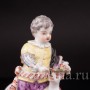 Фарфоровая фигурка Мальчик с собакой, Meissen, Германия, 1962 г.