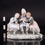 За вязанием, Karl Ens, Германия, 1900-е гг