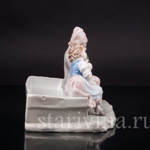 За вязанием, Karl Ens, Германия, 1900-е гг