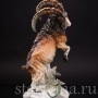 Фарфоровая статуэтка Горный козёл с ящерицей, Karl Ens, Германия, 1920-30 гг.