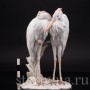 Фарфоровая статуэтка птиц Две цапли, Италия, 1931 - 1953 гг.