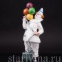 Фарфоровая статуэтка Клоун с воздушными шарами, Royal Doulton, Великобритания, 1985 г.