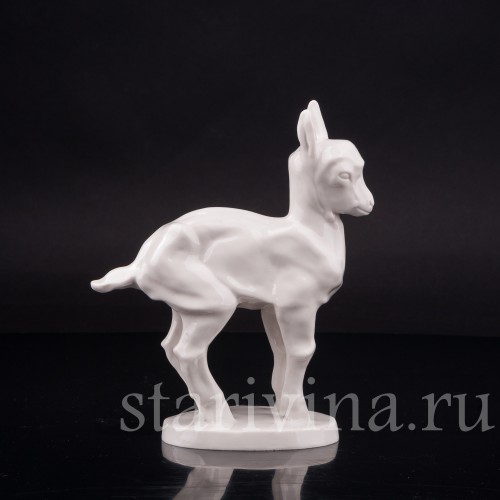 Фигурка из фарфора Козлик, Schwarzburger, Германия, нач. 20 в.