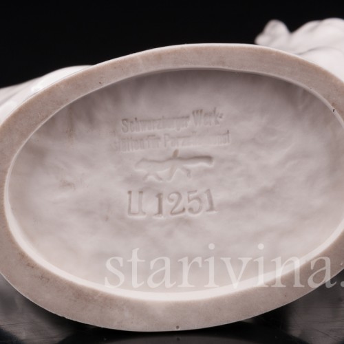 Фигурка из фарфора Козлик, Schwarzburger, Германия, нач. 20 в.