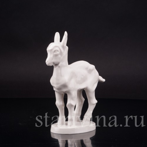 Фигурка из фарфора Козлик, Schwarzburger, Германия, нач. 20 в.