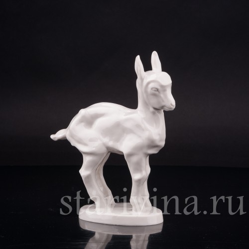 Фигурка из фарфора Козлик, Schwarzburger, Германия, нач. 20 в.