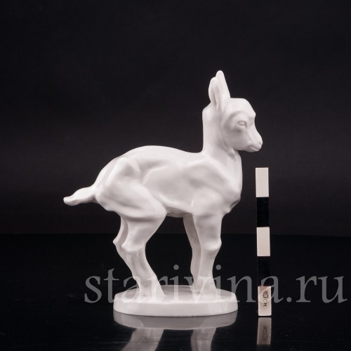 Фигурка из фарфора Козлик, Schwarzburger, Германия, нач. 20 в.