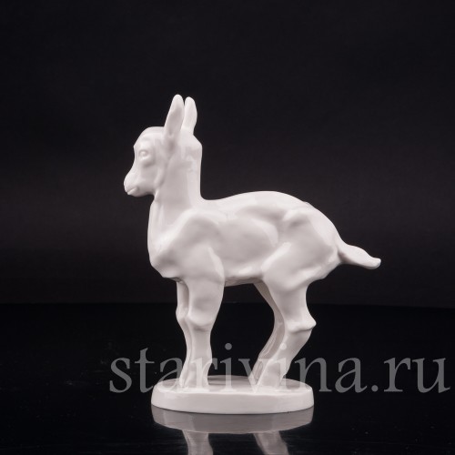 Фигурка из фарфора Козлик, Schwarzburger, Германия, нач. 20 в.