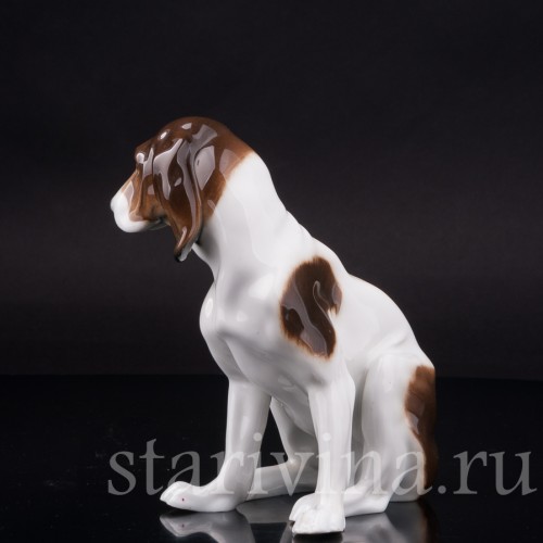 Фарфоровая статуэтка Охотничья собака, Karl Ens, Германия, 1920-30 гг.