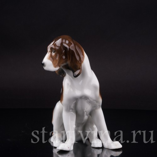 Фарфоровая статуэтка Охотничья собака, Karl Ens, Германия, 1920-30 гг.