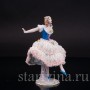 Фарфоровая статуэтка Балерина в танце, кружевная, Sitzendorf, Германия, сер. 20 в.