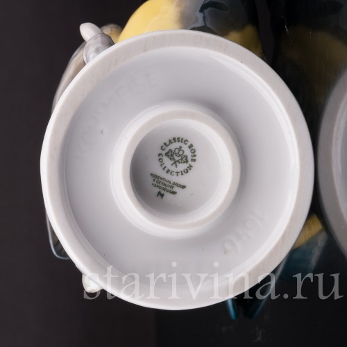 Фигурка птицы из фарфора Большая синица, Rosenthal, Германия, 1974-82 гг.