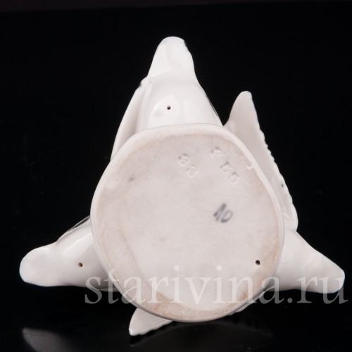 Фигурка из фарфора Три гуся, миниатюра, Германия, вт. пол. 20 в.