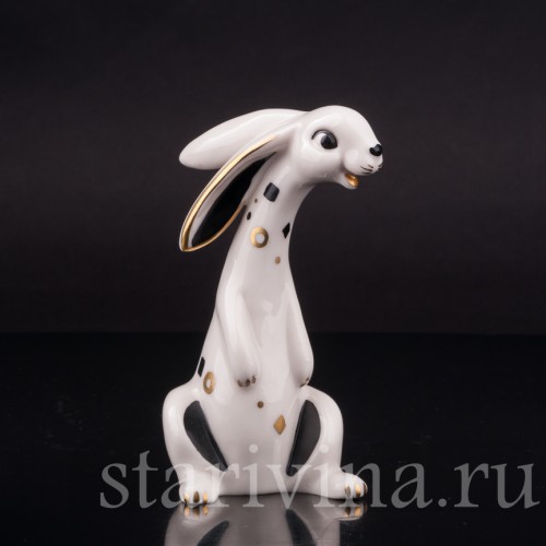 Фарфоровая фигурка Заяц, Goebel, Германия, 1956 год.