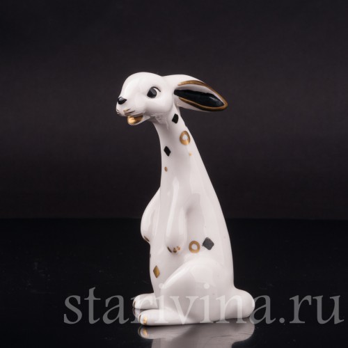 Фарфоровая фигурка Заяц, Goebel, Германия, 1956 год.