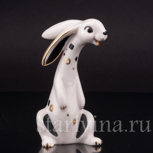 Фарфоровая фигурка Заяц, Goebel, Германия, 1956 год.