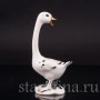 Фигурка птицы из фарфора Гусь, Goebel, Германия, 1956 год.