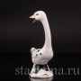 Фигурка птицы из фарфора Гусь, Goebel, Германия, 1956 год.