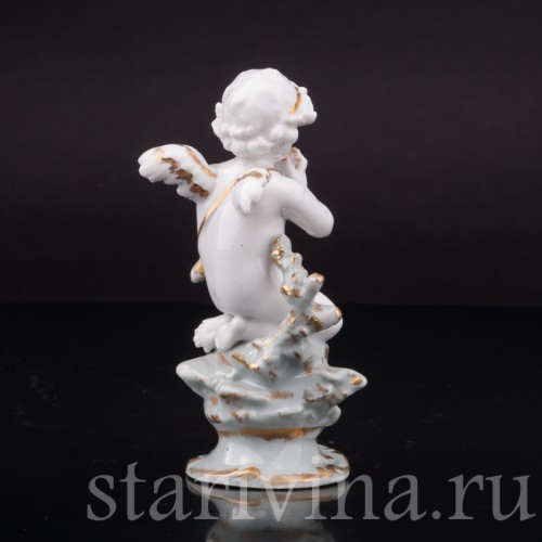 Фигурка из фарфора Аллегория вкуса, миниатюра, Volkstedt, Германия, кон. 19. - нач. 20 вв.