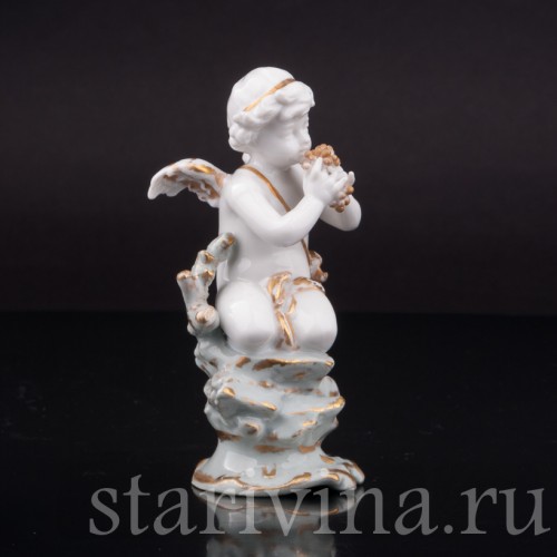 Фигурка из фарфора Аллегория вкуса, миниатюра, Volkstedt, Германия, кон. 19. - нач. 20 вв.