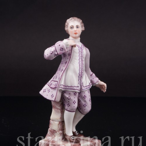 Фигурка из фарфора Кавалер Capodimonte, Италия, сер. 20 в.