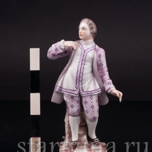 Фигурка из фарфора Кавалер Capodimonte, Италия, сер. 20 в.