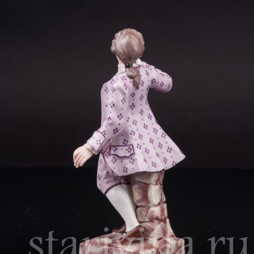 Фигурка из фарфора Кавалер Capodimonte, Италия, сер. 20 в.