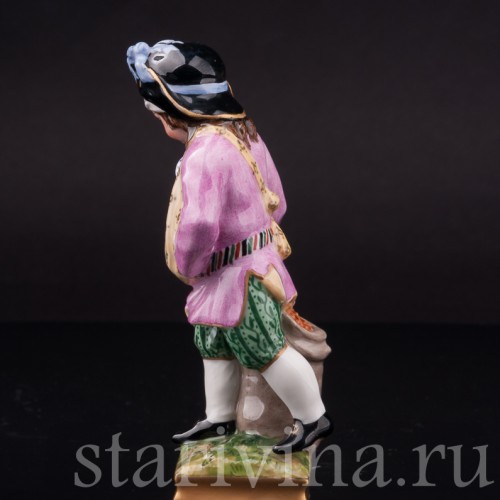 Фигурка из фарфора Мальчик-сеятель (Телец), KPM, Германия, сер. 20 в.